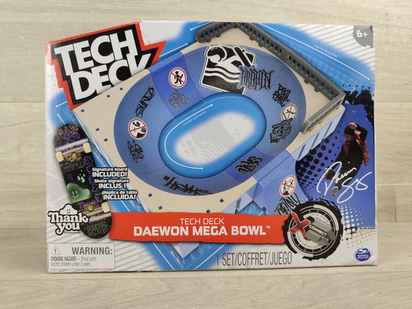 Tech Deck - Daewon Mega Bowl X-Connect Zestaw akcesoriów bez deskorolki