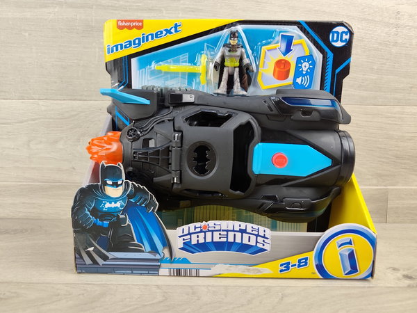 Fisher-Price HGX96 Imaginext DC Super Friends Batmobil z Batmanem