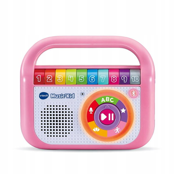 VTech 80-615579 Muzyczny Głośnik Bluetooth Odtwarzacz różowy FR