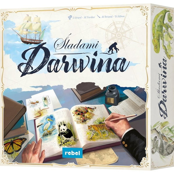 Rebel Śladami Darwina Gra planszowa 8+