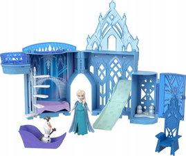 Disney Frozen JDP63 Zamek Elsy JDP63 Lalka Elsa Olaf Kraina lodu