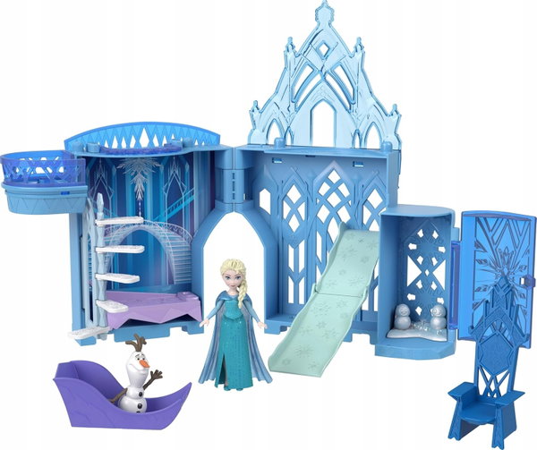 Disney Frozen JDP63 Zamek Elsy JDP63 Lalka Elsa Olaf Kraina lodu