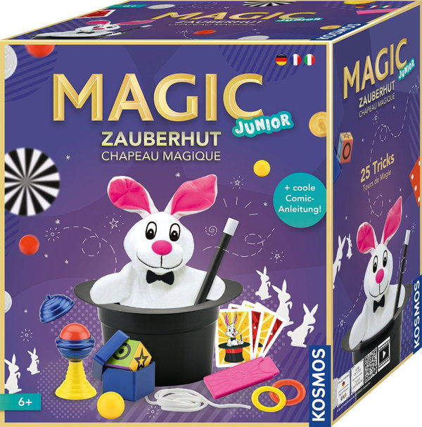 Kosmos Magic Zauberhut Zestaw magiczny dla dzieci 6+ DE