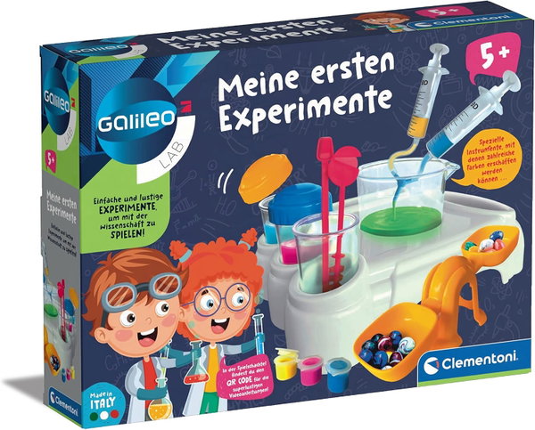 Clementoni Galileo Lab Moje pierwsze eksperymenty Zestaw 5+ DE