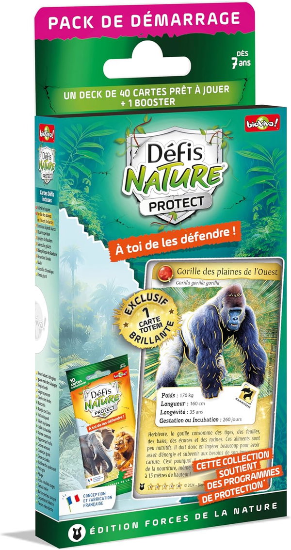 Bioviva Defis Nature Protect Gorille Gra karciana 7+ FR