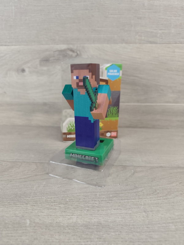 Puckator Steve Minecraft Solar Pal Figurka słoneczna Kolekcjonerska 3+