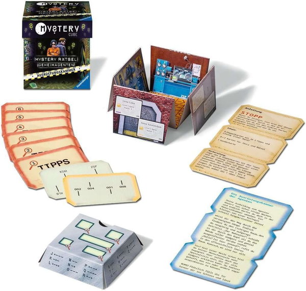 Ravensburger Mystery Cube Geheimagenten Ausrüstungskammer 10+ DE