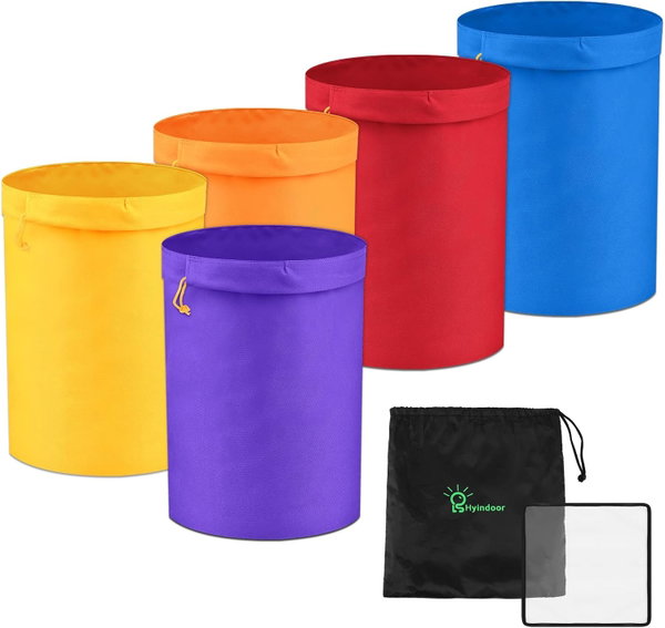 Hyindoor Bubble Bag Zestaw 5 worków do ekstrakcji ziół 4l - 1 Gallon