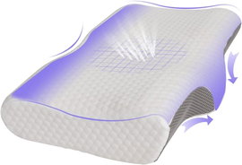 Good Nite Poduszka Ortopedyczna Memory Foam 60x36x13/10 cm Ergonomiczna