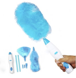 AntDau71 Spin Duster Obrotowa miotełka do kurzu z przedłużką na baterie