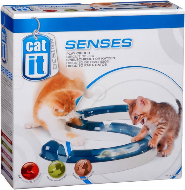 Catit Design Senses Play Circuit Zabawka interaktywna tor dla kota z piłką