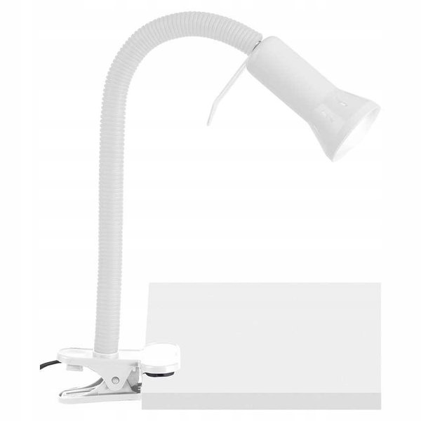 Brilliant Flex Lampka na zacisk E14 40W biała