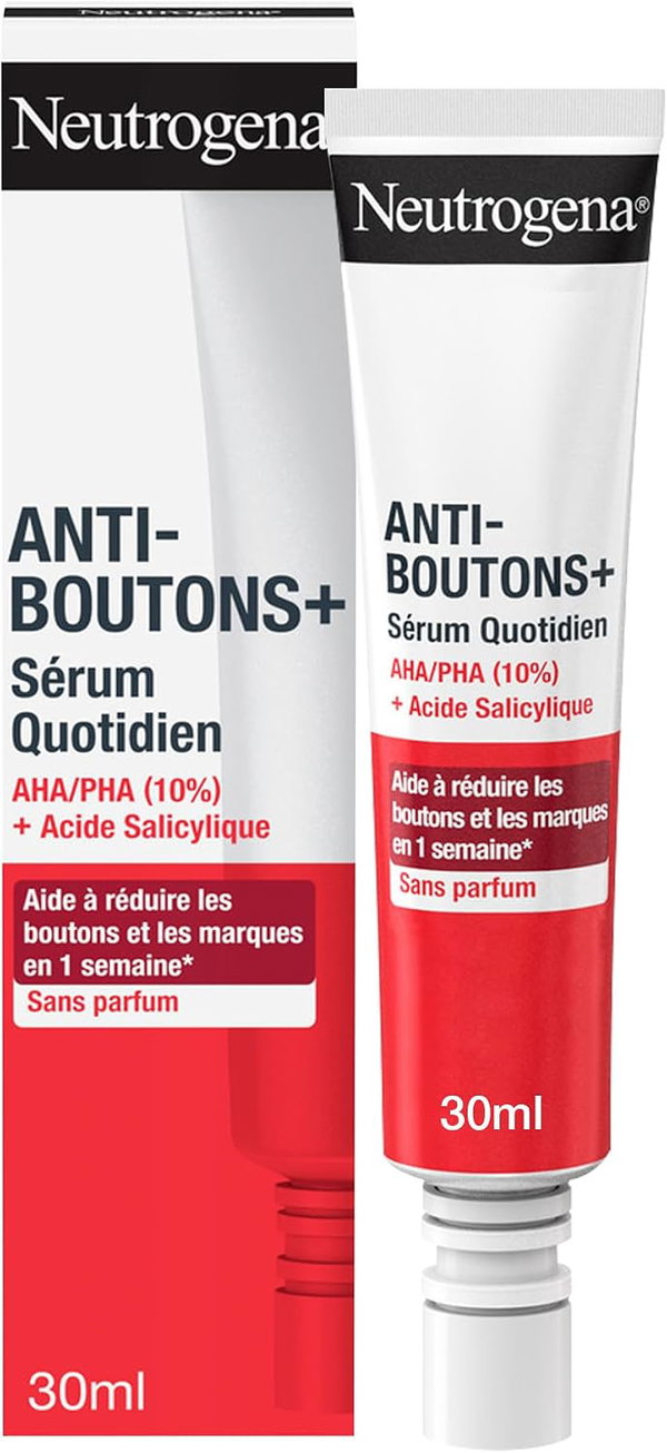 Neutrogena Serum Przeciw Niedoskonałościom AHA PHA 10% 30 ml