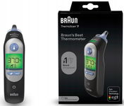 Braun ThermoScan 7 IRT 6520 Termometr douszny czarny OUTLET