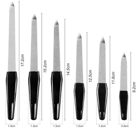 URAQT Zestaw pilników do paznokci 6 sztuk OPIS