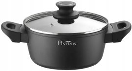 Pinti Inox Power Xylan Garnek aluminiowy 24 cm 4,3 l Gaz Indukcja