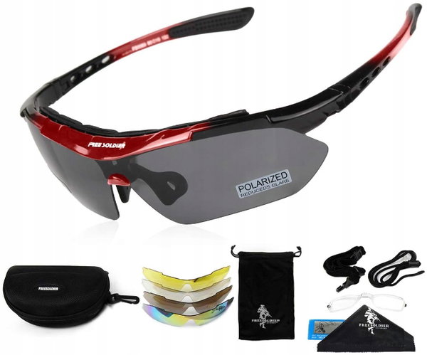 Free Soldier 0089 Okulary rowerowe z polaryzacją OUTLET
