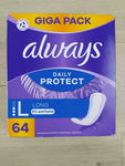 Always Daily Protect Wkładki higieniczne Long 64 OPIS