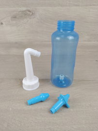 Butelka do płukania nosa Różne końcówki 300 ml