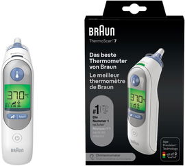 Braun ThermoScan 7 IRT6520 Termometr elektroniczny OPIS
