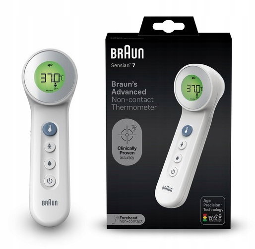 Braun No touch BNT400 Termometr bezdotykowy OPIS