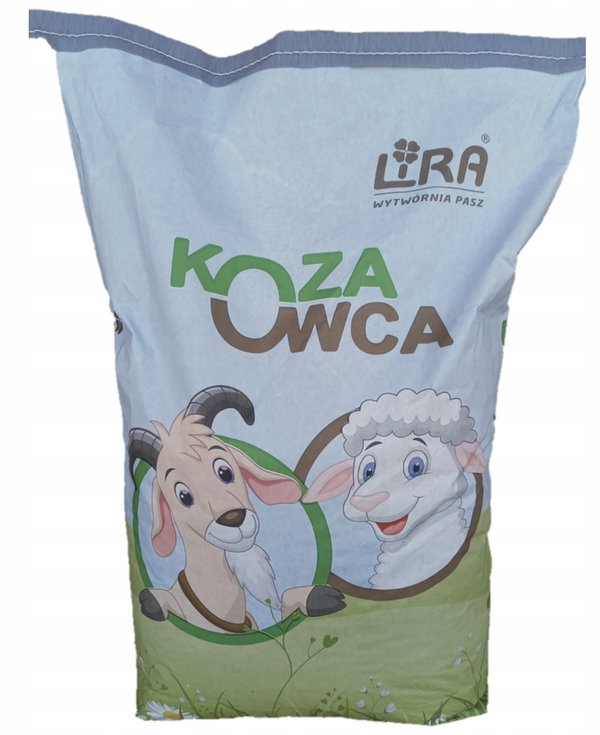 Lira Koza Owca - pasza - karma dla kóz i owiec 25 kg - granulat
