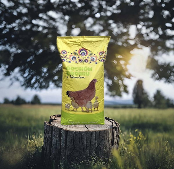 Mieszanka paszowa DK 25 kg - Neorol pasza dla kurcząt, kacząt, gęsiąt