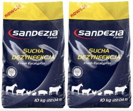 Sandezia - sucha dezynfekcja 2x10 kg