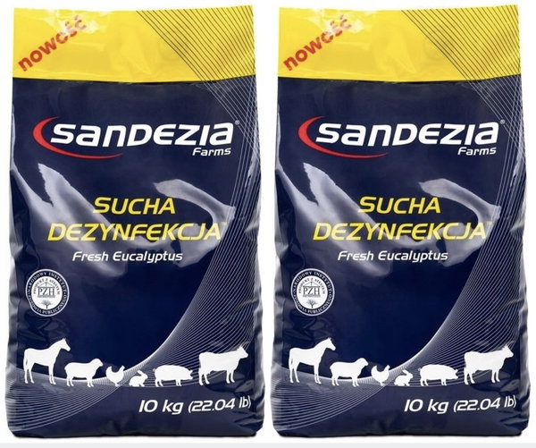 Sandezia - sucha dezynfekcja 2x10 kg