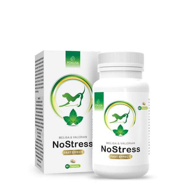 Pokusa NoStress - tabletki wyciszające dla psa i kota