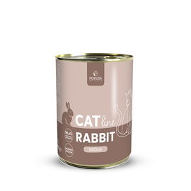 Karma mokra dla kotów dorosłych - Królik - Pokusa Premium Selection 400 g