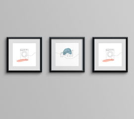 Plakat do pralni, plakat pranie 30x40