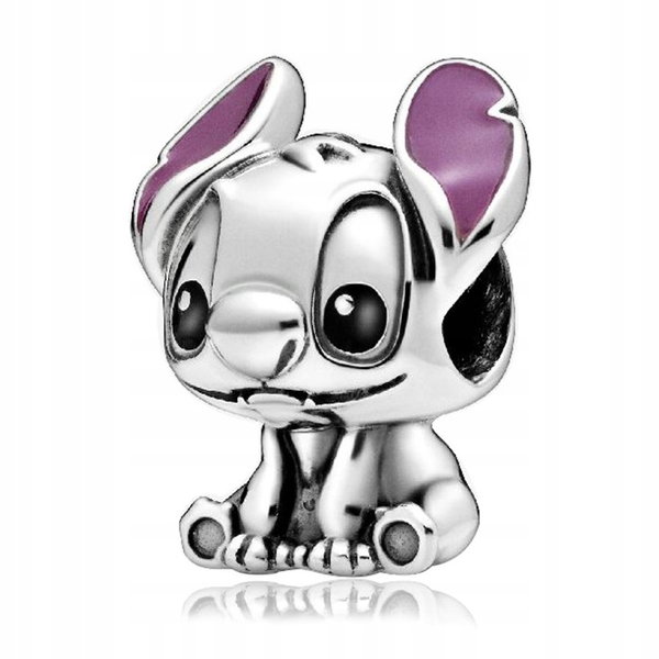 Zawieszka SREBRO 925 Charms Koralik Disney Stich