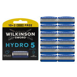 MĘSKIE WKŁADY DO MASZYNKI Wilkinson Sword HYDRO 5 - 12 sztuk