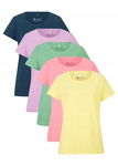 B.P.C 5-pak t-shirtów damskich kolorowych r.40/42