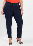 B.P.C jeansy slim fit ciemne damskie 54.