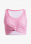 B.P.C biustonosz bikini bustier różowy w turkusowe cętki ^44