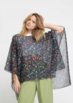 B.P.C poncho letnie z nadrukiem r.UNI