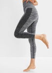 B.P.C legginsy modelujące silny stopień modelowania szary melanż ^48/5
