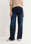 B.P.C jeansy ze stretchem wide leg granatowe szerokie ^48