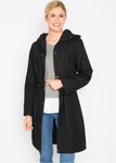 B.P.C czarna parka z kapturem ^48