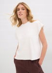 B.P.C t-shirt śmietankowy damski r.40/42