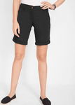 B.P.C bermudy czarne damskie cienkie r.48