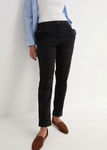 B.P.C spodnie chinos damskie czarne ze stretchem r.42