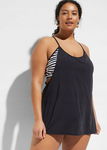 B.P.C top tankini czarny 2w1 44.