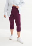 B.P.C legginsy rybaczki 3/4 fioletowe ^48/50