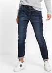 B.P.C jeansy boyfriend granatowe mid waist ^42