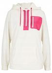 B.P.C bluza damska biało-różowa polar 40/42.