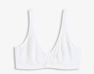 B.P.C. biustonosz bikini minimizer BIAŁY z koronką ^90D