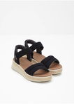 SKECHERS sandały na koturnie słomianym r.41